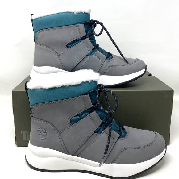 💖MEGA SALE💖Timberland WOMEN 9.5 TB 0A2CQF 060 BOROUGHS PROJECT PULL Dark Grey - Picture 5 of 9